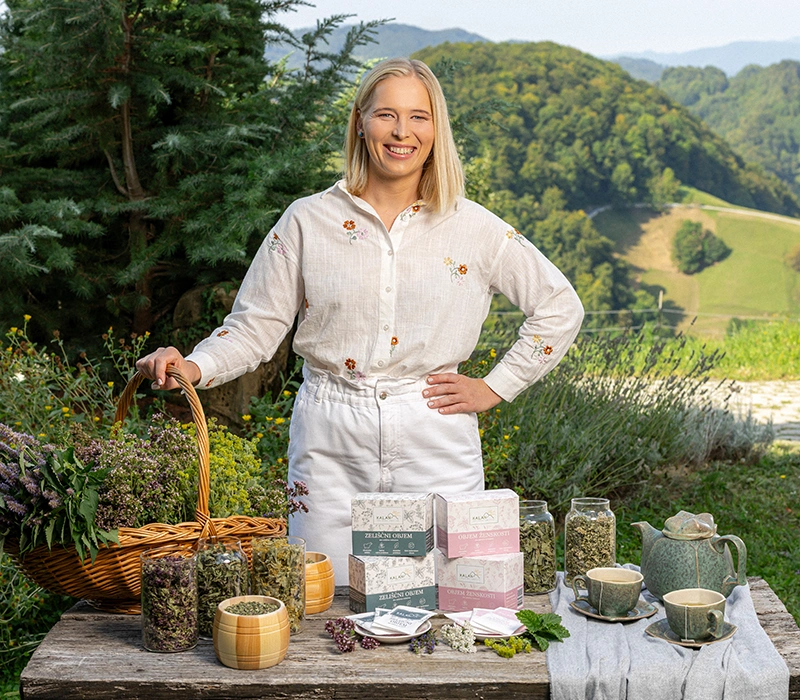 Jasna Kalan: Skoraj za vsako bolezen “rožca” raste